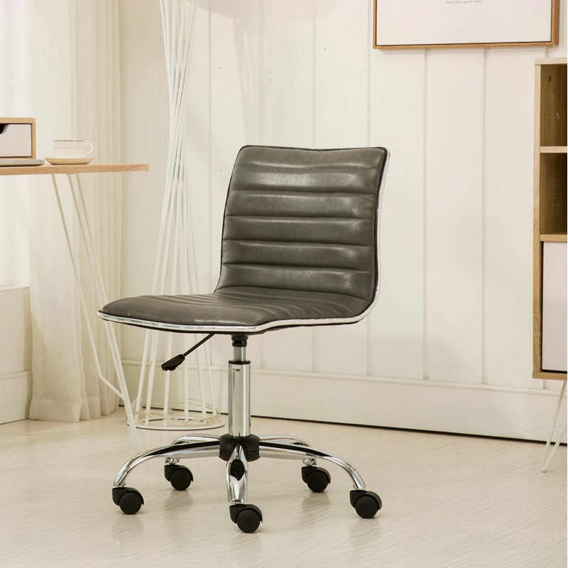 Chaise de bureau Chromel, Gris