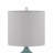 Set of 2 Curved Glass Table Lamps, Modern Decorative Bedside Nightstand Lamp-1719427615