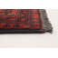 Tapis d’intérieur en laine rouge/noir 4 pi 1 po x 6 pi 1 po noué la 2010s one-of-kind- "main-of-kind-esari turque Allaina