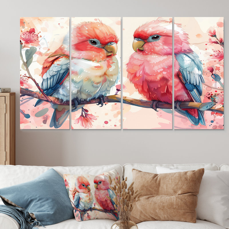 Ensemble d'art mural sur toile Saxatil, H 28 po x l 48 po