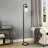 64.17'' Black Task Floor Lamp