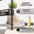 Canopies & Gazebos(must Include Frame) Metal Grill Gazebo With Storage, Modern Patio Bbq Shelter