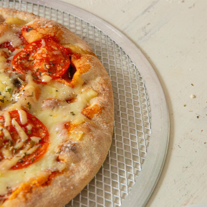 Argon Tableware - Non-Stick Aluminium Pizza Screen, 30cm L
