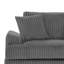 Canapé modulaire surdimensionné de 128,35 po en forme de U Canapé moderne revêtu de velours côtelé avec une chaise longue pour le salon-1619905170