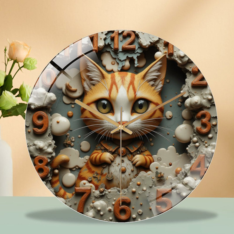Horloge murale 12 po