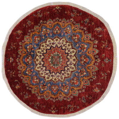 Cartley Wool Oriental Indoor Rug