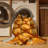 Washable Croissant Desserts Area Rug-1753756650
