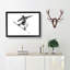 The Snowboarder - Picture Frame Painting Print-56712506-56712510