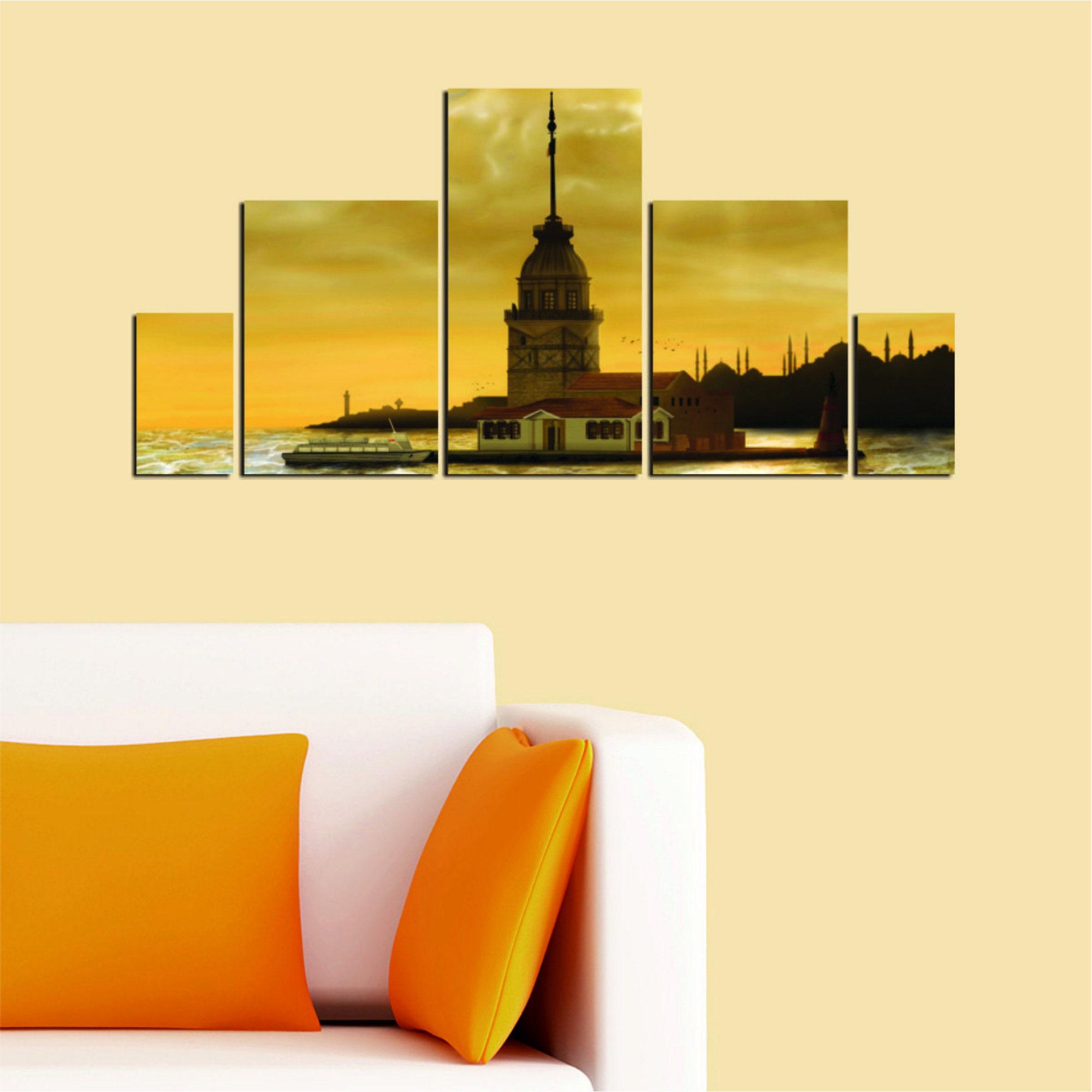East Urban Home 5 Piece Unframed Photograph on MDF | Wayfair