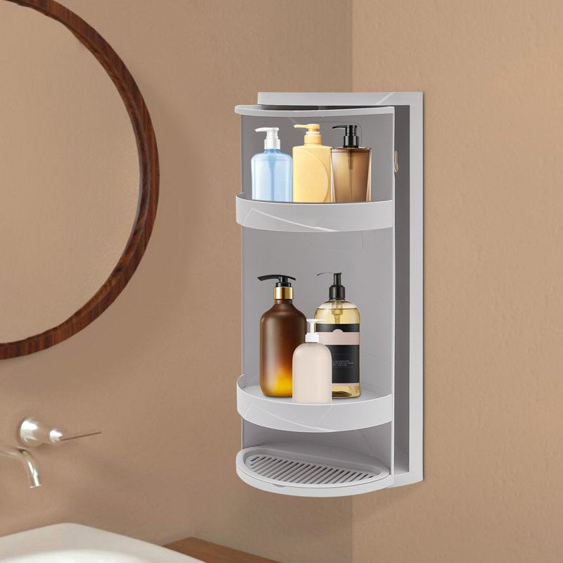 3-Tier Rotating Storage Rack For Corner