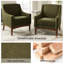 Fauteuil l 28,7 po Arshanti avec pieds en bois massif-132366618