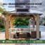 Pavillon de jardin 10 'x 10'