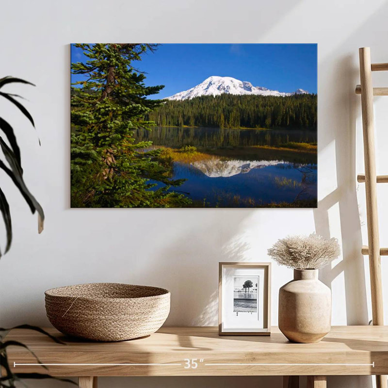 Alvord, mont Rainier en automne, H 16 po x l 24 po