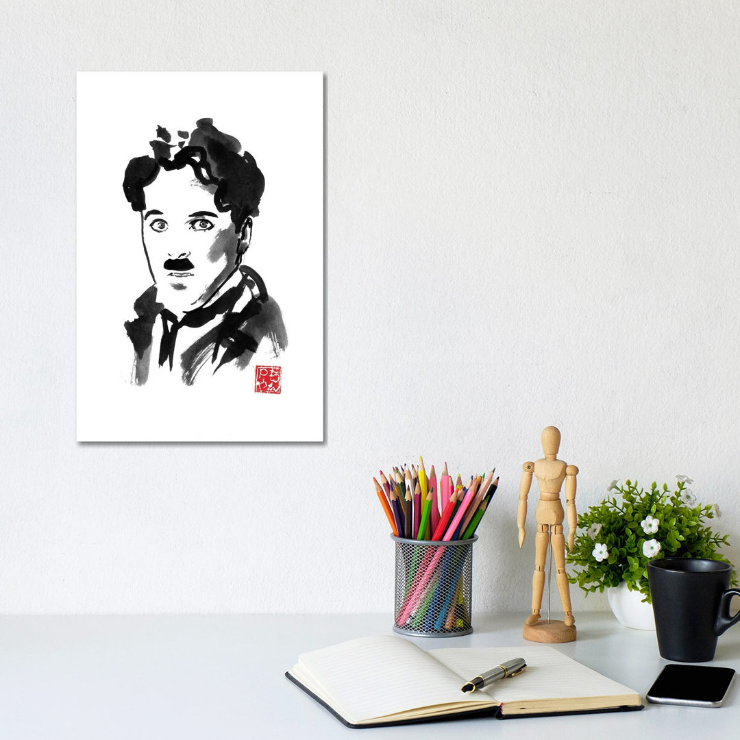 Charlie Chaplin - Print on Canvas