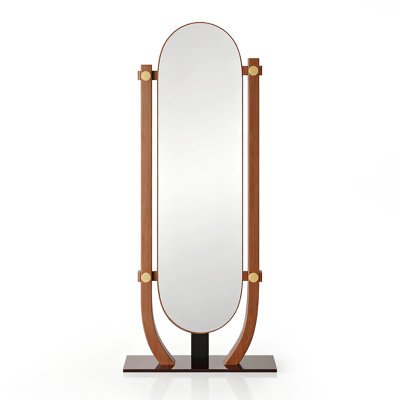 Medieval Style Arched High-Definition Full-Body Mirror