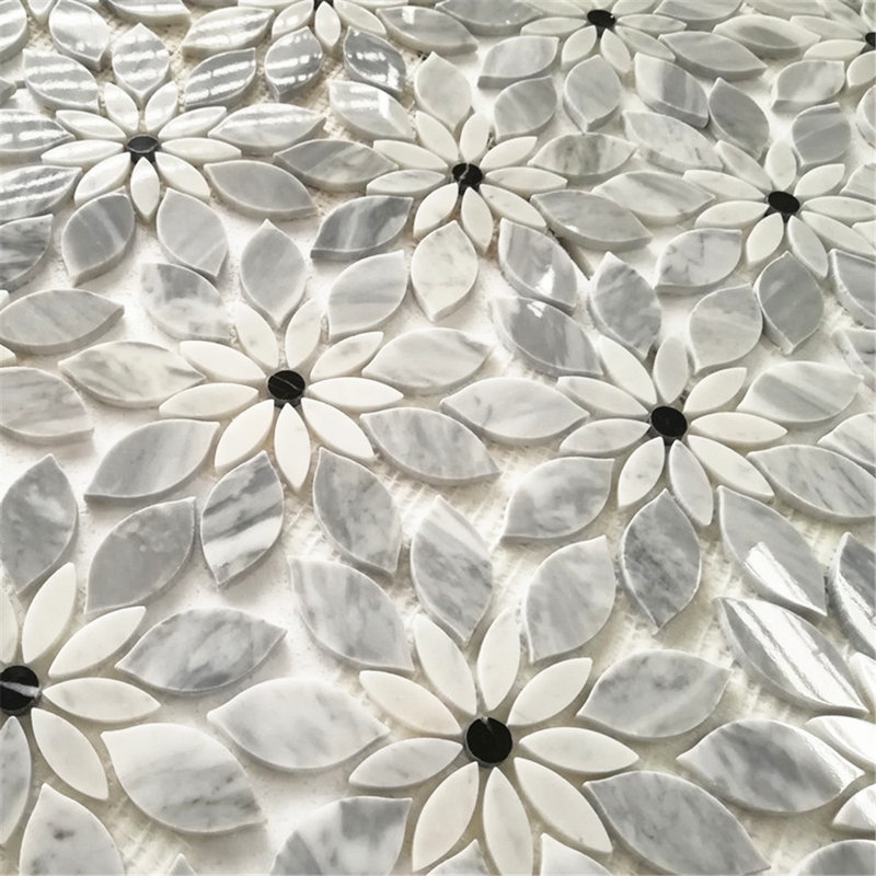 12" x 13" Marble Novelty Mosaic Wall & Floor Tile