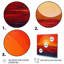 Orange jaune doré, coucher de soleil III, art mural coucher de soleil-1699648159-1722752192
