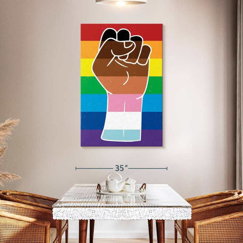 Khadjiah Honor The Pride, 48" H x 32" W
