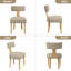 Ensemble de 2 chaises de salle à manger rembourrées Alimia-102157752-102157751