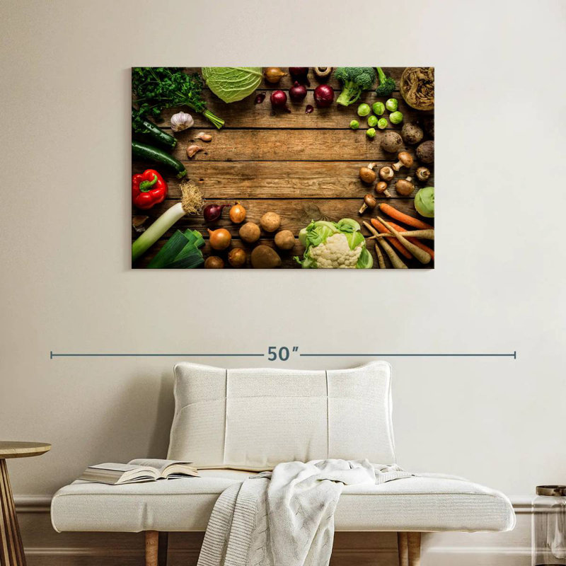 Yarlin Vegetable Feast, 26" H x 39" W
