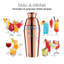 Shaker à cocktail en acier inoxydable 34 oz Oggi Barware-75392780