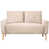 Microfibre/microsuède beige est en rupture de stock sélectionné