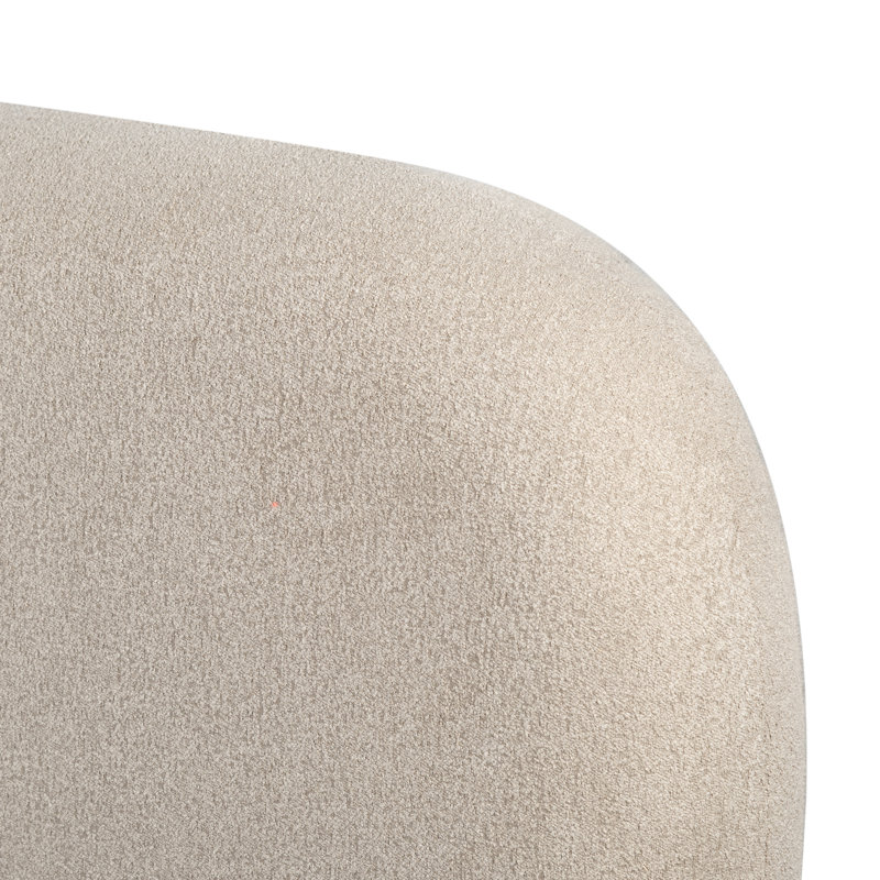 Jennabryanna Boucle Bed, Light Brown Boucle, King