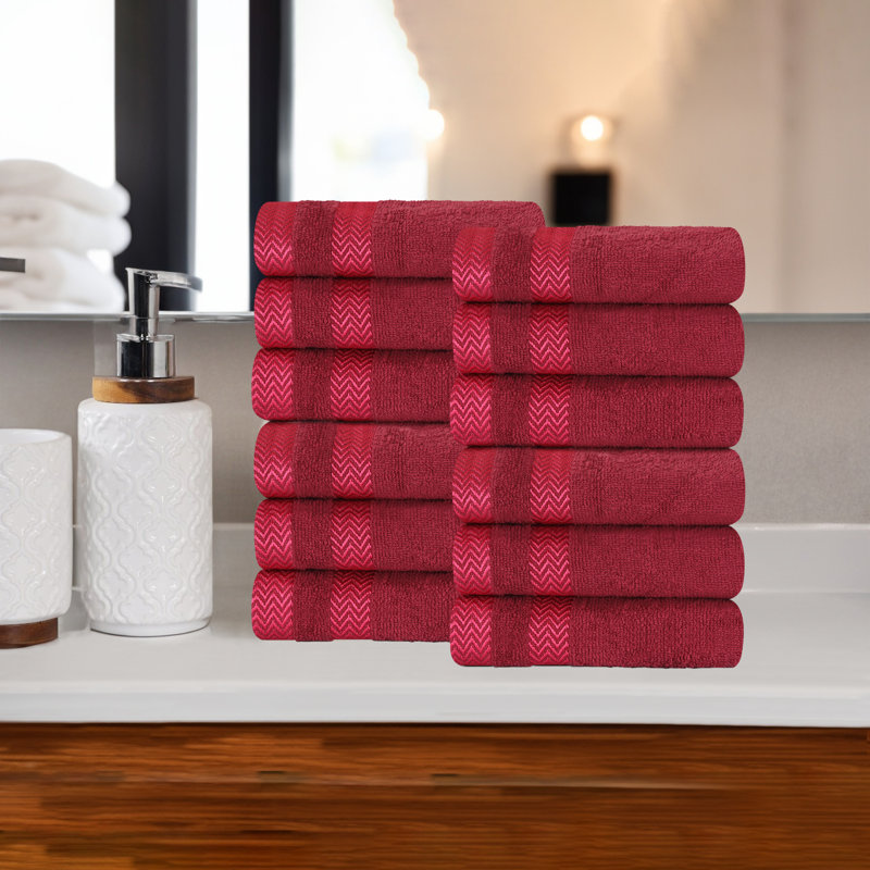 Serviette / gant de toilette Gracieuse, Canneberge