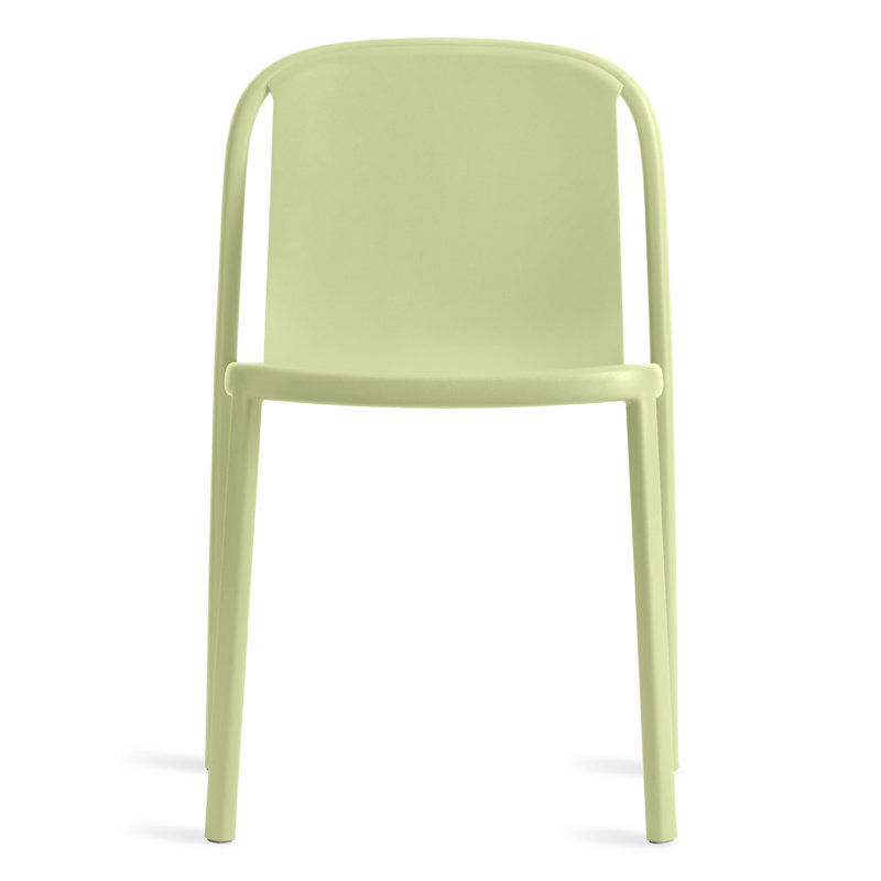 Decade 18'' H Stacking Side Chair, Celery