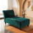 Chaise Lounge with Wood Legs