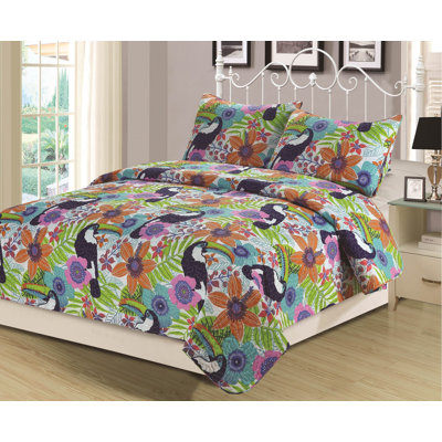 Ensemble de 3 pièces de paradise tropical Hillyer