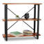 Bibliothèque en bois massif Sherlyn-1302630786