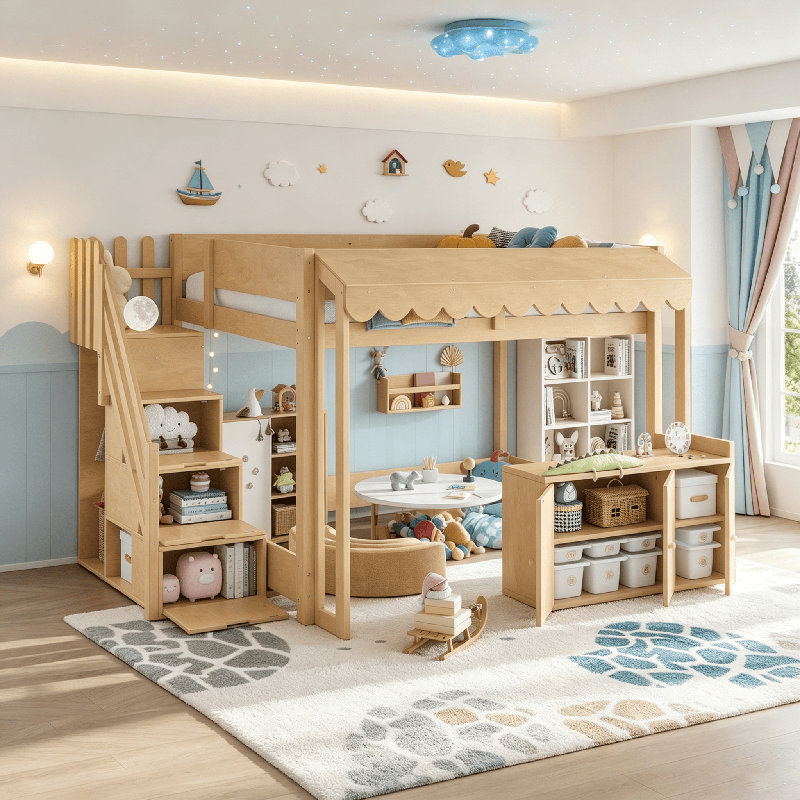 Lit superposé, maisonnette Playhouse, Twin