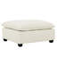 Canapé modulaire à 4 places avec 2 repose-pieds et canapé-lit en chenille Comfy Cloud