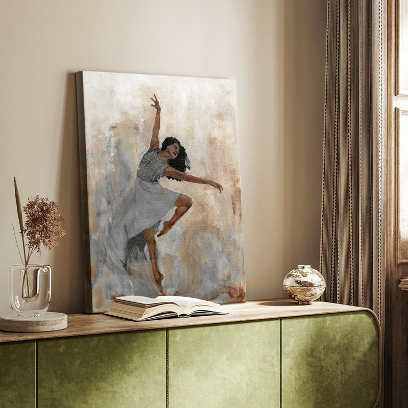 Beautiful Dancer II - Gala Cavas, 48" H x 32" W