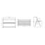 Solid Wood Teak Outdoor Bench