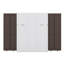 Grande armoire escamotable pliable avec lit escamotable et bibliothèque, lit escamotable en bois avec tablettes de rangement pour adultes-121038390