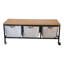 BANC EN BOIS / MÉTAL