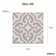 Bliss Eclectic Beige 8-in. Encaustic Spanish/Moroccan Patterned Matte Porcelain Wall and Floor Tile