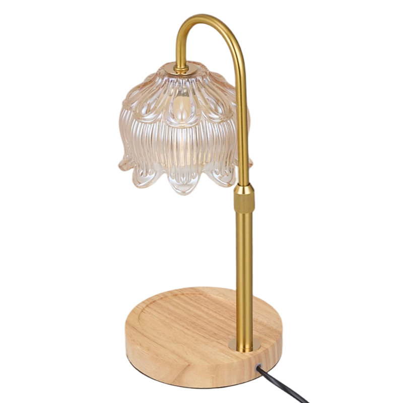 Wood USB Desk Lamp