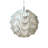 Kimika 1 - Light Modern White Plastic Shade LED Pendant Light