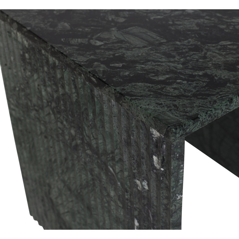 Table de bout Jaloni, Marbre vert