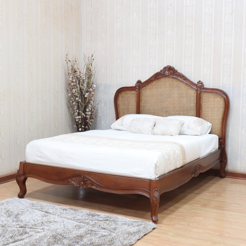 Mynatt Solid Wood Bed, Super King (6')