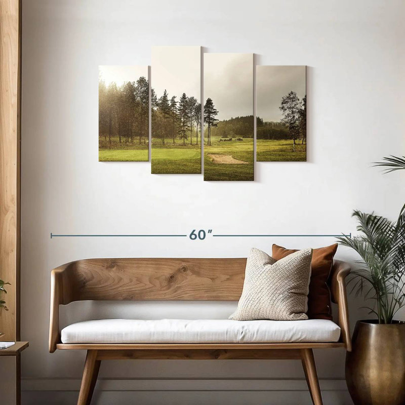 Sireci Golf Course Trees, 27" H x 43" W