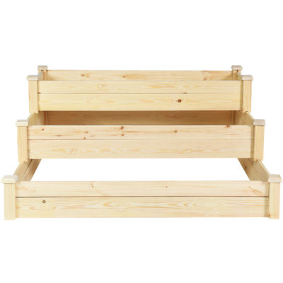 Burkhart Wood Raised Garden Bed