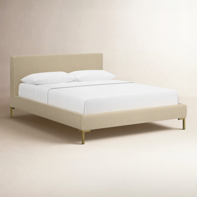 Lit en cuir Rand