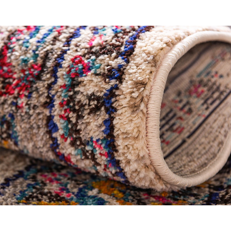 Alfreda Oriental Indoor Rug, Round 6'