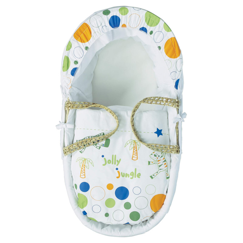 Moses Basket with Bedding with Mattress