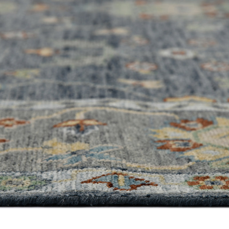 Jaigarh Wool Geometric Area Rug, Rectangle 2' x 3'