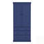 Garde-manger spacieux avec 3 tablettes réglables, 8 tablettes de porte et 3 tiroirs pour un rangement efficace-1321603673